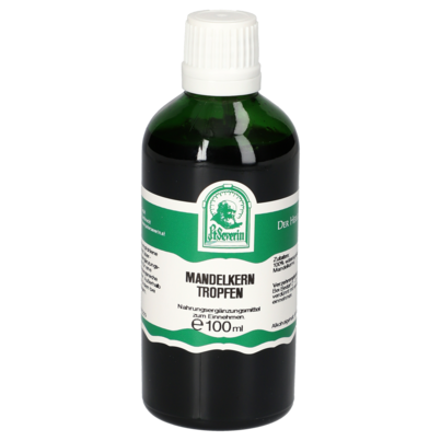 Sie sehen eine Packung MANDELKERN TROPFEN 100 ML, Produktbild: 01 MANDELKERN TROPFEN 100 ML, A-Nr.: 5902718 - 01