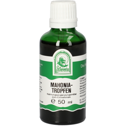 Sie sehen eine Packung MAHONIA TROPFEN 50 ML, Produktbild: 01 MAHONIA TROPFEN 50 ML, A-Nr.: 4566394 - 01