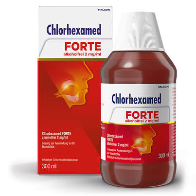 Chlorhexamed Forte alkoholfreie Lösung 2 mg/ml 300 ml, A-Nr.: 4465747 - 01