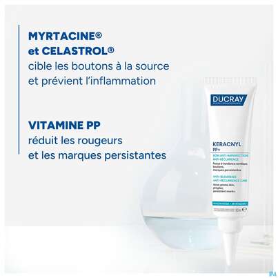 Ducray Keracnyl Pp+ Creme Gegen Hautunreinheiten 30ml, A-Nr.: 5564397 - 21