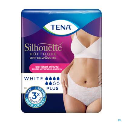 Inkontinenz Tena/silhouette Plus Weiss L 78012 10st, A-Nr.: 5917186 - 03