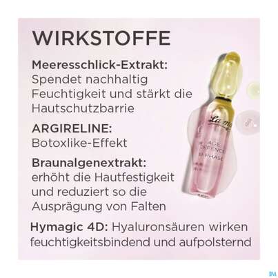 Sie sehen eine Packung La Mer Mit Parfum Age Defence Ampulle 2ml 1st, Produktbild: 05 La Mer Mit Parfum Age Defence Ampulle 2ml 1st, A-Nr.: 5204635 - 05