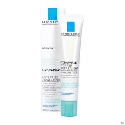 Sie sehen eine Packung La Roche Posay Hydraphase/ha Feuchtigkeitscreme Uv Leicht 40ml, Produktbild: 14 La Roche Posay Hydraphase/ha Feuchtigkeitscreme Uv Leicht 40ml, A-Nr.: 5716016 - 14