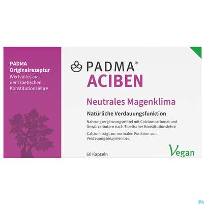 Padma Kapseln Aciben Magenbalance 60st, A-Nr.: 4730250 - 03
