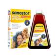 Sie sehen eine Packung Sanostol Multivitamin/saft Ohne Zuckerzusatz 460ml, Produktbild: 02 Sanostol Multivitamin/saft Ohne Zuckerzusatz 460ml, A-Nr.: 3945043 - 02