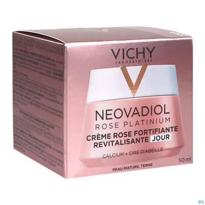 Sie sehen eine Packung Vichy Neovadiol Rose Platinium 50ml, Produktbild: 06 Vichy Neovadiol Rose Platinium 50ml, A-Nr.: 4732214 - 06