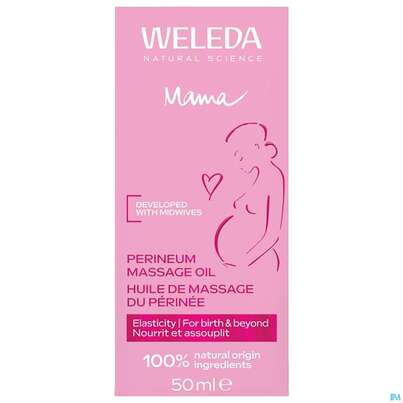 Sie sehen eine Packung Weleda Damm-massageoel 50ml, Produktbild: 02 Weleda Damm-massageoel 50ml, A-Nr.: 2572870 - 02