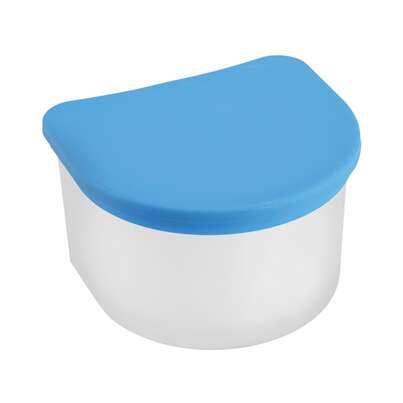 Sie sehen eine Packung Prothesenbox Hygiene mit Einsatzkorb, Produktbild: 01 Prothesenbox Hygiene mit Einsatzkorb, A-Nr.: 6123927 - 01