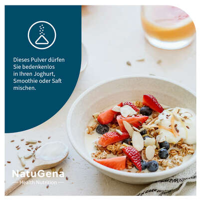 Sie sehen eine Packung NatuGena Kreatin Pro Pulver, Produktbild: 07 NatuGena Kreatin Pro Pulver, A-Nr.: 6040265 - 07