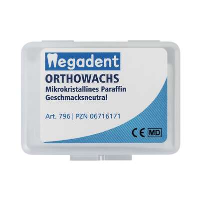 Sie sehen eine Packung Orthowachs Neutral Paraffin, Produktbild: 01 Orthowachs Neutral Paraffin, A-Nr.: 6124140 - 01