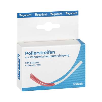 Sie sehen eine Packung Polierstreifen approximal, Produktbild: 01 Polierstreifen approximal, A-Nr.: 6124246 - 01
