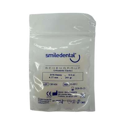 Spangengummis 3/16 stark latexfarben, A-Nr.: 6123755 - 01