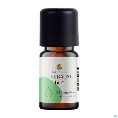 Sie sehen eine Packung Aetherische Oele Elenatura Bio Teebaum 5ml, Produktbild: 02 Aetherische Oele Elenatura Bio Teebaum 5ml, A-Nr.: 5410990 - 02