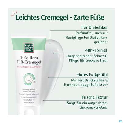 Allgaeuer Latschenkiefer 10% Urea Fusscremegel 100ml, A-Nr.: 5883576 - 03
