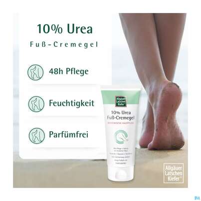 Allgaeuer Latschenkiefer 10% Urea Fusscremegel 100ml, A-Nr.: 5883576 - 05