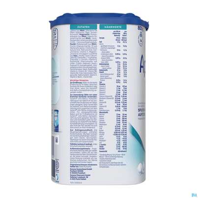 Sie sehen eine Packung Aptamil Milch-fertignahrung Anti-reflux Spezialnahrung 800g, Produktbild: 06 Aptamil Milch-fertignahrung Anti-reflux Spezialnahrung 800g, A-Nr.: 4882209 - 06