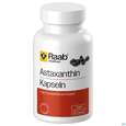 Sie sehen eine Packung Astaxanthin Kapseln Raab 60st, Produktbild: 01 Astaxanthin Kapseln Raab 60st, A-Nr.: 5870591 - 01