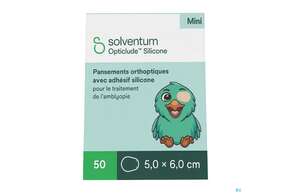 Augenpflaster Opticlude Silicone/girl Mini 5x 6cm 2737pg 50st, A-Nr.: 4531131 - 01