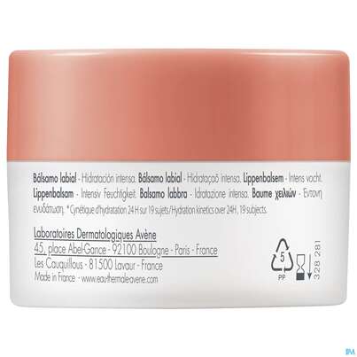 Avene Basislinie Feuchtigkeitsspendender Lippenbalsam Tiege 10ml, A-Nr.: 5939727 - 12