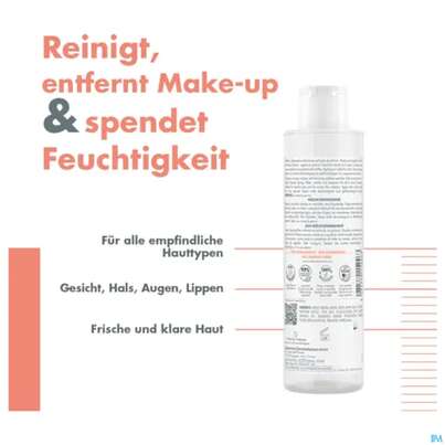 Sie sehen eine Packung Avene Basislinie Mizellenwasser 100ml, Produktbild: 17 Avene Basislinie Mizellenwasser 100ml, A-Nr.: 5939704 - 17