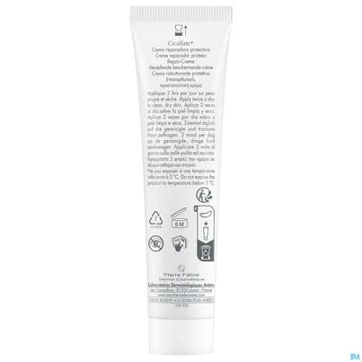 Sie sehen eine Packung Avene Cicalfate+ Repair-creme 15ml, Produktbild: 07 Avene Cicalfate+ Repair-creme 15ml, A-Nr.: 5920662 - 07