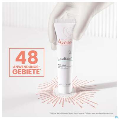 Sie sehen eine Packung Avene Cicalfate+ Repair-creme 15ml, Produktbild: 16 Avene Cicalfate+ Repair-creme 15ml, A-Nr.: 5920662 - 16