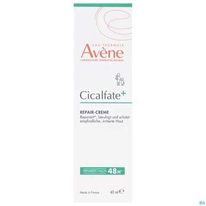 Sie sehen eine Packung Avene Cicalfate+ Repair-creme 40ml, Produktbild: 01 Avene Cicalfate+ Repair-creme 40ml, A-Nr.: 5920946 - 01
