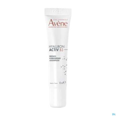 Sie sehen eine Packung Avene Hyaluron Activ B3 Augencreme/neu 15ml, Produktbild: 03 Avene Hyaluron Activ B3 Augencreme/neu 15ml, A-Nr.: 5882654 - 03
