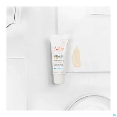 Sie sehen eine Packung Avene Hydrance Feuchtigkeitscreme Spf30 40ml, Produktbild: 13 Avene Hydrance Feuchtigkeitscreme Spf30 40ml, A-Nr.: 5961402 - 13