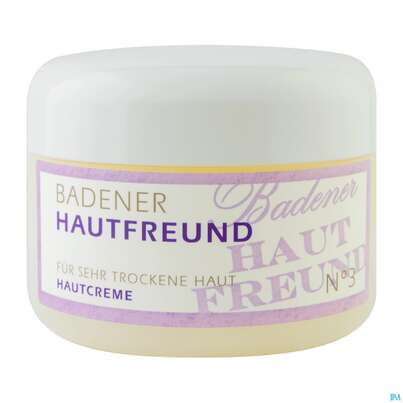 Sie sehen eine Packung Badener Hautfreundcreme 200ml, Produktbild: 02 Badener Hautfreundcreme 200ml, A-Nr.: 4436450 - 02
