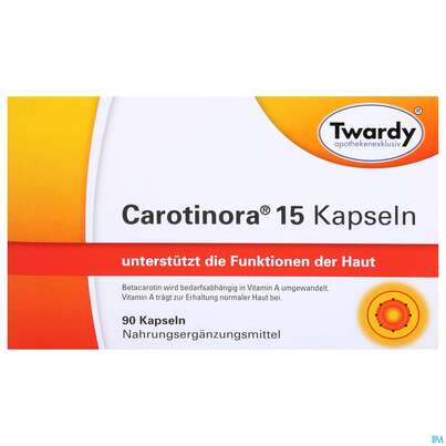 Carotinora 15 Kapseln Twardy 90st, A-Nr.: 4495441 - 01
