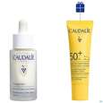 Sie sehen eine Packung Caudalie Vp Serum +sonne Set 50ml, Produktbild: 06 Caudalie Vp Serum +sonne Set 50ml, A-Nr.: 5930790 - 06