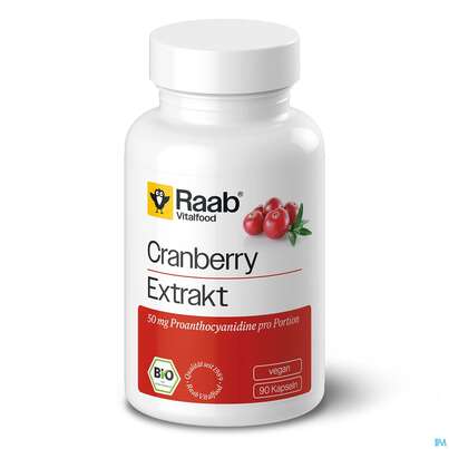 Cranberry Extrakt Kapseln Bio Raab 90st, A-Nr.: 5871107 - 01