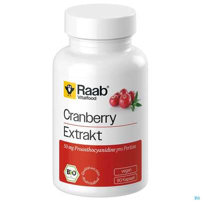 Cranberry Extrakt Kapseln Bio Raab 90st, A-Nr.: 5871107 - 02