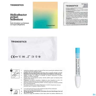 Diagnostika U.zubehoer Trignostics/helicobacter Pylori Selbsttest 10min Sensitiv 97,6% Ce-laienzul 1st, A-Nr.: 5888467 - 04
