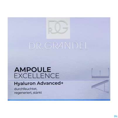 Sie sehen eine Packung Dr.grandel Ampoule Excellence Hyaluron Advanced+ 5x3ml 41591 15ml, Produktbild: 01 Dr.grandel Ampoule Excellence Hyaluron Advanced+ 5x3ml 41591 15ml, A-Nr.: 5895562 - 01