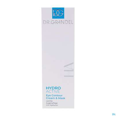Dr.grandel Hydro Active Eye Contour Cream +mask 41538 20ml, A-Nr.: 5893534 - 01