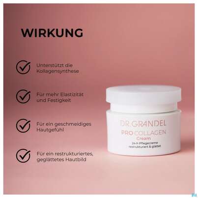 Sie sehen eine Packung Dr.grandel Pro Collagen Cream 41695 50ml, Produktbild: 04 Dr.grandel Pro Collagen Cream 41695 50ml, A-Nr.: 5894769 - 04