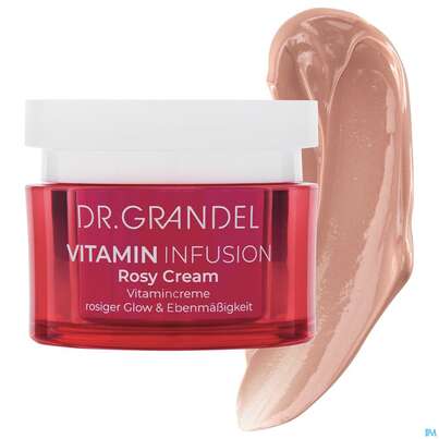 Sie sehen eine Packung Dr.grandel Vitamin Infusion Rosy Cream 41558 50ml, Produktbild: 07 Dr.grandel Vitamin Infusion Rosy Cream 41558 50ml, A-Nr.: 5893592 - 07