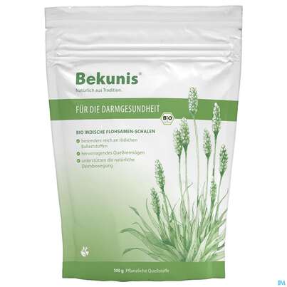 Sie sehen eine Packung Flohsamenschalen Bio Indisch Bekunis Nr 63 500g, Produktbild: 02 Flohsamenschalen Bio Indisch Bekunis Nr 63 500g, A-Nr.: 5609094 - 02