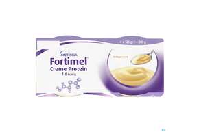 Fortimel/creme Protein 125g Vanille Becher 4st, A-Nr.: 5894657 - 01