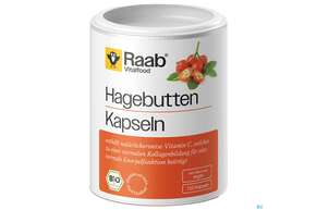 Hagebutten Kapseln Bio Raab 150st, A-Nr.: 5870504 - 01