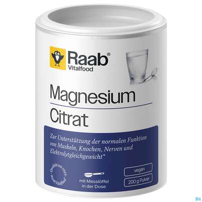 Magnesium Citrat Pulver Raab 200g, A-Nr.: 5870444 - 02