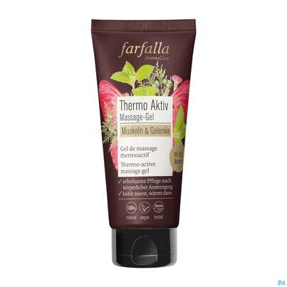 Sie sehen eine Packung Massage Gel Farfalla Thermo Aktiv Muskeln +gelenke 100ml, Produktbild: 02 Massage Gel Farfalla Thermo Aktiv Muskeln +gelenke 100ml, A-Nr.: 5831125 - 02
