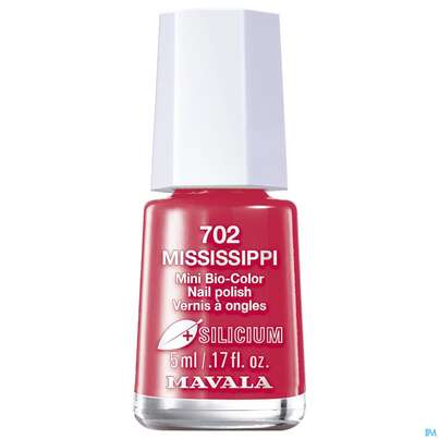 Sie sehen eine Packung Mavala Nagellacke Bio +si 702 Mississippi 5ml, Produktbild: 02 Mavala Nagellacke Bio +si 702 Mississippi 5ml, A-Nr.: 5743444 - 02