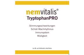 Nemvitalis Tryptophan Pro Kapseln L-tryptophan 60st, A-Nr.: 4851551 - 01