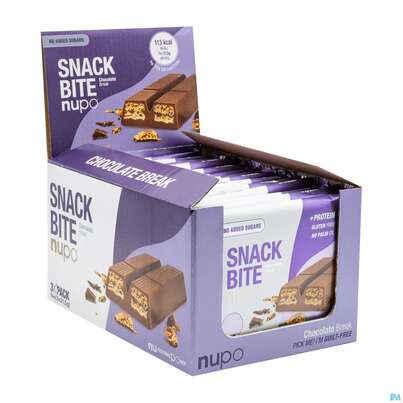 Sie sehen eine Packung Nupo Lebenswert Prot. Snack Bite 64,5g, Produktbild: 02 Nupo Lebenswert Prot. Snack Bite 64,5g, A-Nr.: 5739170 - 02