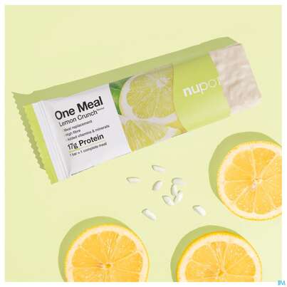 Nupo Riegel Fuer 1 Mahlzeit One Meal Bar Zitrone +joghurt 97767 60g, A-Nr.: 5296637 - 10