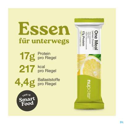Nupo Riegel Fuer 1 Mahlzeit One Meal Bar Zitrone +joghurt 97767 60g, A-Nr.: 5296637 - 13
