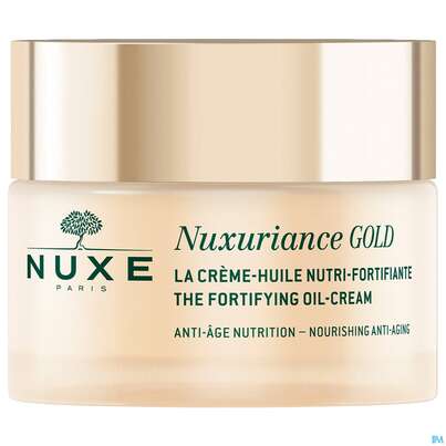 Sie sehen eine Packung Nuxe Nuxuriance/gold Fortifying Oil-cream 50ml, Produktbild: 03 Nuxe Nuxuriance/gold Fortifying Oil-cream 50ml, A-Nr.: 5861161 - 03